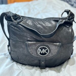 Michael Kors leather hobo